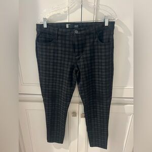 Kut from the Kloth women’s Black Plaid Pants